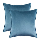 Set of 2 Velvet Throw Pillow Case Cushion Cover 30x50cm 45x45cm 50x50cm 60x60cm Home Decor Cojines Black Green Grey