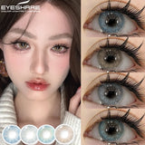 Brown Colored Contact Lenses for girls Contact lenses Fashion Contacts Gray Eye Lens Beautiful Blue Pupils