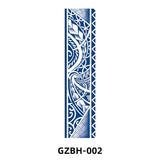 Armband Waterproof Temporary Tattoo Sticker arm and shoulder tattoos for men False Waist Arm Foot Strip Tattoos for Girl Women