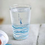 Creative Transparent Swim Glass Cup Summer Korean Fresh Homehold Drinkware Milk Coffee Juice Drinking GlassKitchen Supplies Gift