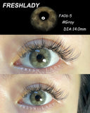 Color Contact Lenses 12 Months Disposable Cosmetic Lenses 2Pcs/Pair Soft Lens for Women High Oxygen Permeability
