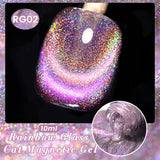 10ml Winter Water Light Cat Magnetic Gel Nail Polish Nail Supplies Vernis Semi Permanent Gel Christmas Xmas Gel