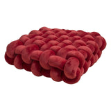 Square Knot Stuffed Cushion Nordic Aesthetic Pillow Decorative Plush Pillow Office Sleeping Floor Windowsill Back Cushion Decor