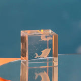 4 /5cm Healing Crystal Square Ornaments Creative Heart Cloud Spiritual Healing Decor with Natural Aesthetic for Home Decor Gifts