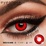 Halloween Crazy Black White Ghost Lenses Cosplay Color Contact Lenses Dracula Red Eyes Contact Vampire Makeup Lenses