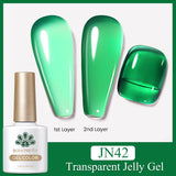10ml Blossoming Gel Nail Polish Clear Watercolor Spreading Effect Functional Gel Easy To Apply Nail Art Design Home