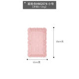 Rectangle Emboss Wooden Pallets Dessert Tea Break Cake Coffee Shop Bar Supplies Tableware Dining Plate Originality Retro Plate