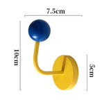 Non perforated magnetic hook for bathroom and kitchen, strong and seamless magnetic suction hook for refrigerator