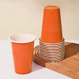 50Pieces Colorful Plastic Party Cups for Drinks, Soda Punch Barbecue Cola or Water Disposable Cup of Birthday Wedding Party