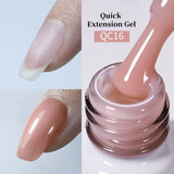 Wine Red Jelly Gel Nail Polish Glitter Nude Translucent Quick Extension Gel Semi Permanent Varnish UV Gel Nail Art 1