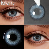 Natural Brown Half Yearly Disposable Colored Contact Lenses Daily Cosmetic Eye Contacts for Dating Makeup