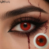 New Horror Halloween Contact Lenses for Eyes Cosplay Lenses Anime Lenses Anime Accessories Lenses Red Contact Lenses 2PCS