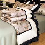 4pcs Class A Washable Naked Sleeping Air Conditioner Quilt Ice Silk Thin Summer Quilt Machine Washable 150x200 200x230 Summer