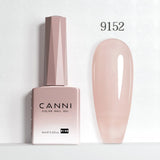 Nail Gel Polish HEMA FREE Translucent Jelly Gel Varnish Semi Transparent Super Glossy Ultra Consistency Round Shape Brush