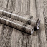 Vinyl Self-adhesive Waterproof Wood Wallpapers Wall Stickers for Wall in Rolls Furniture Renovation Film Bedroom Home Decor PVC