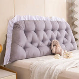 1pcs Princess Style Dormitory Back Cushion Universal Anti Collision Bedside Decoration Backrest Soft Tatami Headboard Cushions