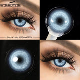 1pair/2pcs Colored Contact Lenses for Eyes Pink Contacts Purple Lens Cosplay Contact Lenses Blue Fashion Red Soft Lenses