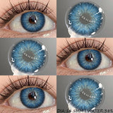 1Pair Gray Colorcon Contact Lenses for Eyes Beautiful Lenses Cosmetic Brown Pupils Blue Lens Green Eyes Contacts Yearly