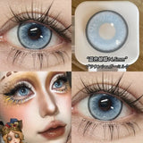 2PCS Yearly Myopia Prescription Colored Contacts Lens for Eyes Cosmetics Beauty Pupil Fast Shipping Fashion Purple