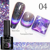 7.5ML Amber Moonlight Cat Magnetic Gel Nail Polish WaterLight Cat Eye Gel Soak Off Semi-Permanent Nail Art Varnish For Manicure