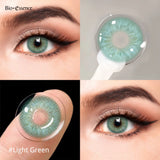 Grey Colored Contacts for Eyes Natural Brown Eye Lens Green Pupils Blue Eyes Contacts Lenses Fashion Yearly