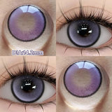 2pcs Myopia Color Contact Lenses for Eyes with Prescription Beauty Pupils Makeup Eye Color Lenses Fashion Blue Lenses