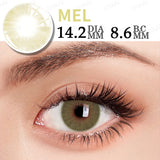 1 Pair for Eyes Yearly Christmas Dropship Gray Party Marine Beauty Gift Dark Circle Pupils Lenses