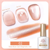10ml Winter Water Light Cat Magnetic Gel Nail Polish Nail Supplies Vernis Semi Permanent Gel Christmas Xmas Gel