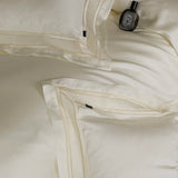 4Pcs Luxury Embroidery 1000TC Lyocell Eucalyptus Fiber Soft Silky Bedding Set Duvet Cover Set Bed Sheet/Fitted Sheet Pillowcases