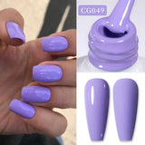 10ml Purple Red Series Gel Nail Polish Winter Dark Purple Nail Art Varnish Semi Permanent Soak Off UV LED Gel