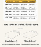 New student cartoon washed cotton towel embroidered three or four-piece set bed sheet quilt cover mattress bedding