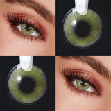 Eye Eyes Color Contacts Colored Contact Lenses Lens Small Pupil Prescription Wholesale Myopia Natural 14.2mm 2Pcs 1 Year