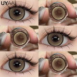 NEW Contact Lenses Beauty Blue Eyes Color Lenses Big Eyes Natural Brown Lens Cosmetics Gray Eye Lenses Makeup Green Beauty