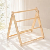 Wooden Material Hair Accessory Organizer 3-layer/4-layer Space-Saving Hair Band Holder Multi-Compartment Jewelry Organizer