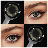 Colored Contact Lenses 2Pcs Natural Blue Half Yearly Cosmetic Small Pupil Color Contacts Beauty Eyes Lenses Wholesale