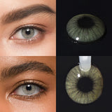 Natural Color Contact Lenses 14.2mm Small Pupil Half Year Disposable for Daily Cosmetics Makeup