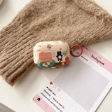 Forest - themed lazy - sofa - cat - patterned protective case for AirPods 4/3, also suitable for Pro 2, the new second - and thi