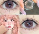 2Pcs New product  Color Contact Lenses Myopia Degree -0.00 to -8.00 natural lenses Soft Lens EyeBeauty Pupil ﻿