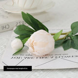 1Pc Artificial Flowers Bouquet Beautiful Silk Peony Wedding Home Table Decor Arrange Fake Plants Valentine's Day Present Cheap