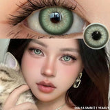 Natural Color Lens Eyes 1Pair Brown Color Contact Lens For Eyes Yearly Use Eyes Blue Eye Contacts Green Contact Lenses