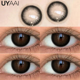 NEW Contact Lenses Beauty Eye Color Lenses Black Lens Fashion Eye Beauty Makeup Lenses Soft and Comfortable Blue Contacts