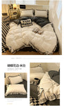 Bedclothes Lace Style Bed Sheets Set Skin-friendly Bedding Set Single Double King Duvet Cover Bed Linen Set For Girls
