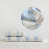 Color Matching Pure Cotton Towels Yarn-dyed Face Soft Towel Class Long-staple  Absorbent Bath Towel  Kids Towel