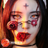 1Pair Anime Contact Lenses For Eyes Chainsaw Man Cosplay Makima Makeup Accessories Pupils Eye Contact Lens