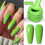 10ml Gold Glitter Gel Nail Polish Crystal Semi Permanent Soak Off UV Gel Varnish Nail Art Manicure Base Top Coat