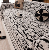Thick Velvet Sofa Cover for Autumn and Winter Jacquard Living Room Anti Slip Sofa Towel Versatile Anti Cat Scratch Home Decor