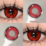 2PCS Halloween Myopia Contact Lenses Cosplay Colored Contact Lenses Prescription Lens Natural Pupils Eye Color Lenses