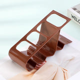 Multifunctional Compartment Storage Rack Plastic Remote Control Storage Rack Home Desktop Coffee Table Storage Rack