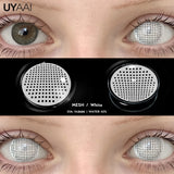 Cosplay Contact Lenses Makeup Colored Pupils Cosmetics Black Lenses Halloween Green Contact Lenses  White Pupils Red lens