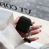 Red Cherry Pendant Earphone Case For AirPods 1 2 3 4 Pro Pro 2 4 New Matte Silicone Headset Shockproof Protection Cover